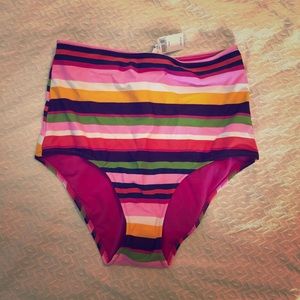 Striped Aerie swim bottom